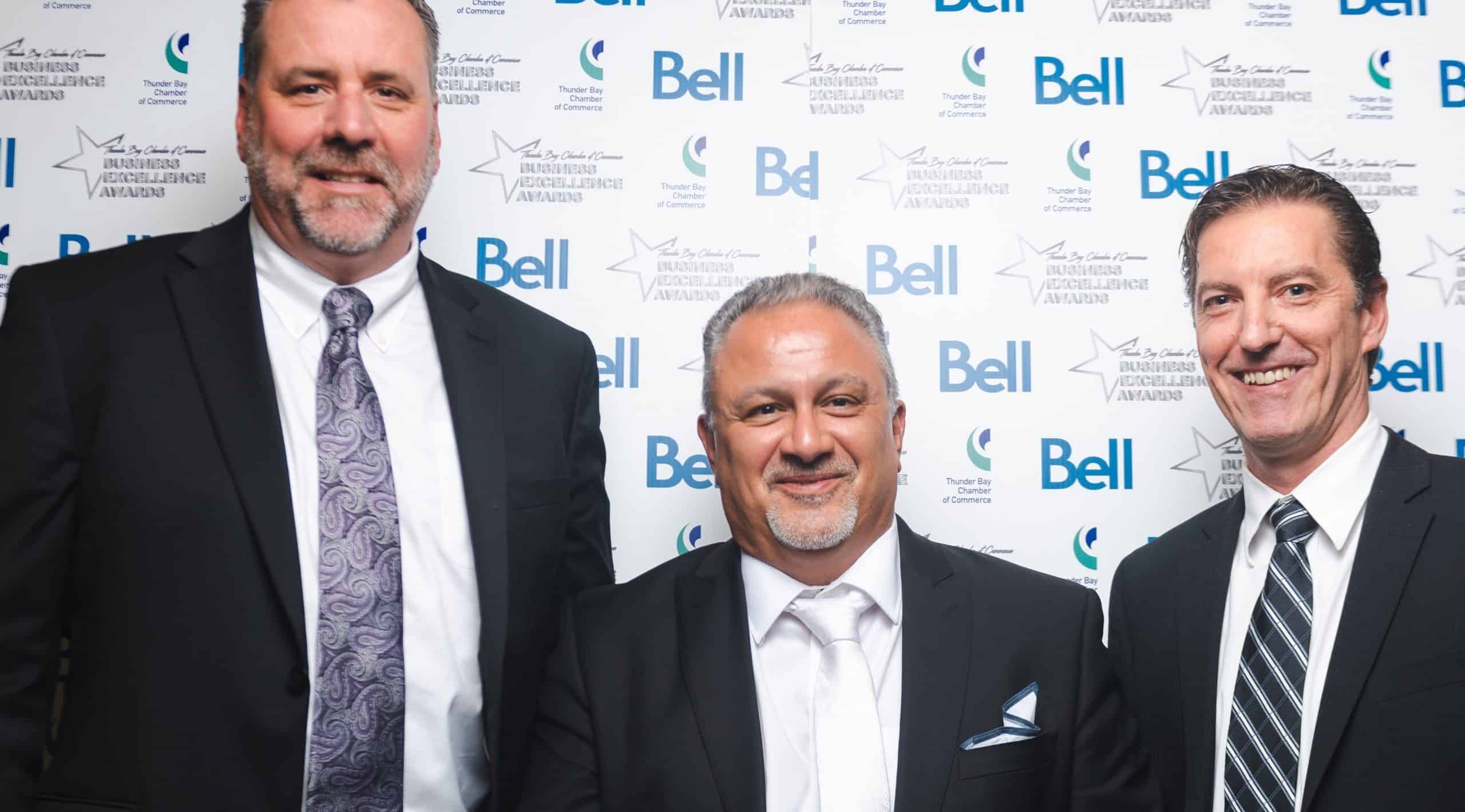 Levaero Aviation team members at the Business Excellence Award ceremony.